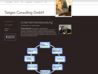 tietgen-consulting.de Webseite Vorschau