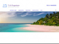 tig-reisen.de Webseite Vorschau