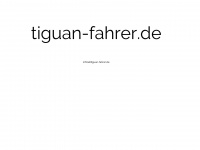 tiguan-fahrer.de Webseite Vorschau
