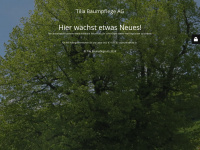 tilia.ch Webseite Vorschau