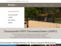 timbertech.de Webseite Vorschau