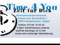 time4you-shop.de Webseite Vorschau