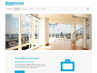 timehome.de Webseite Vorschau