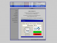 timekey.de Webseite Vorschau