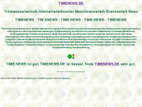 timenews.de Webseite Vorschau