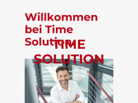 timesolution.ch Webseite Vorschau