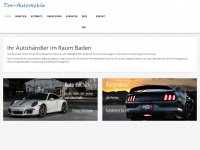 timi-automobile.ch Webseite Vorschau