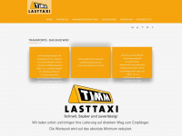 timm-lasttaxi.de Webseite Vorschau