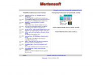 mertensoft.de Webseite Vorschau