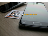 christians-handyshop.de Webseite Vorschau