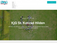 kjg-st-konrad.de Webseite Vorschau