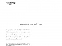 terraserver.de Webseite Vorschau