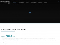 kastanienhof-stiftung.de Webseite Vorschau