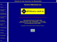 militaria-web.de Webseite Vorschau