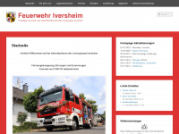 feuerwehr-iversheim.de Webseite Vorschau