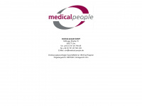 medical-people.de Webseite Vorschau