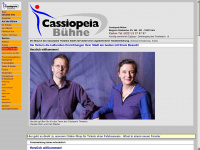 cassiopeia-buehne.de Webseite Vorschau