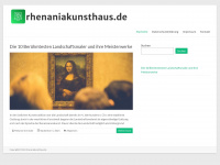 rhenaniakunsthaus.de Webseite Vorschau