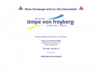 timpe-von-freyberg.de Webseite Vorschau