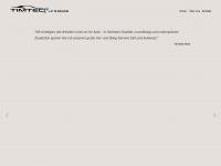 timtec.ch Webseite Vorschau