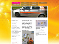 tinas-podologie.de Webseite Vorschau