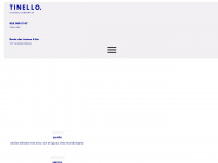 tinello.ch Webseite Vorschau