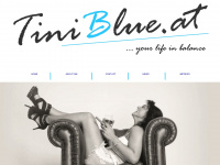 tiniblue.at Webseite Vorschau