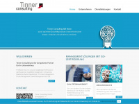tinnerconsulting.ch Webseite Vorschau