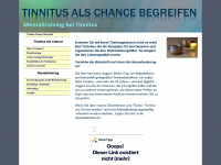 tinnitus-chance.de Webseite Vorschau