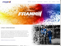 tino-frank.de Webseite Vorschau