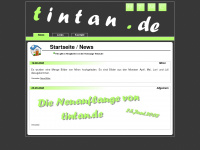 tintan.de Webseite Vorschau