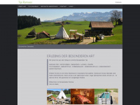 tipi-romoos.ch Webseite Vorschau