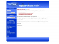 tiptopsportsachen.de Webseite Vorschau