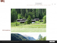 tirol-bungalow.at Webseite Vorschau
