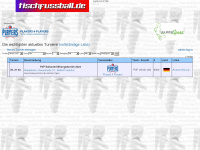 tischfussball-em2008.de Webseite Vorschau