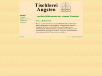 tischlerei-augsten.de Webseite Vorschau