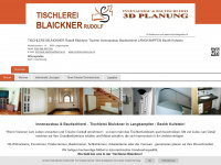 tischlerei-blaickner.at Webseite Vorschau