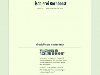 tischlerei-bornhorst.de Webseite Vorschau