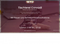 tischlerei-conradi.de Webseite Vorschau