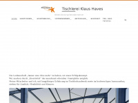 tischlerei-haves.de Webseite Vorschau
