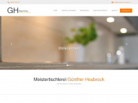 tischlerei-heubrock.de Webseite Vorschau