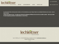 tischlerei-lechleitner.at Webseite Vorschau