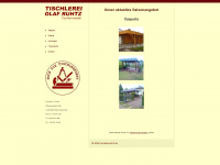 tischlerei-ruhtz.de Webseite Vorschau