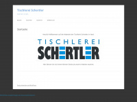 tischlerei-schertler.at Webseite Vorschau