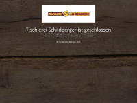 tischlerei-schildberger.at Webseite Vorschau