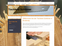 tischlerei-schloemer.de Webseite Vorschau