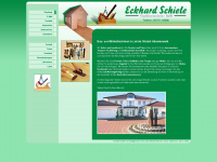 tischlerei-schiele.de Webseite Vorschau