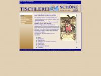tischlerei-schoene-gmbh.de Webseite Vorschau