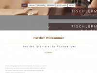 tischlerei-schweitzer.de Webseite Vorschau