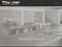 tischlerei-thullner.at Webseite Vorschau